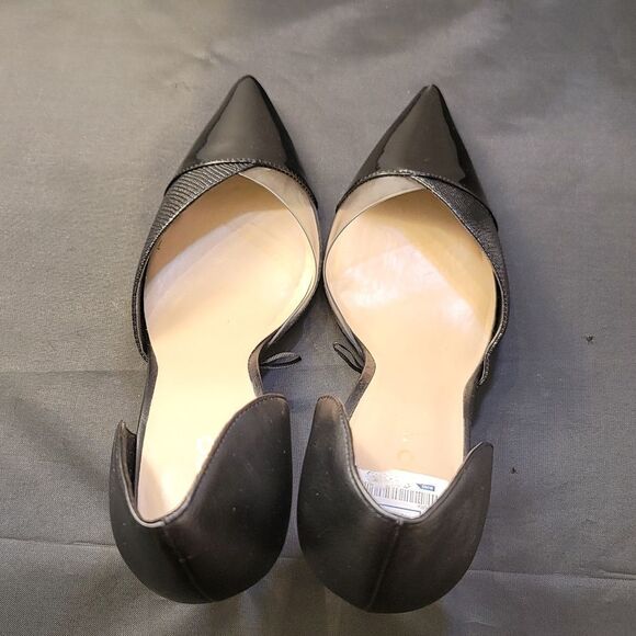 ALDO MOONGLOW HIGH HEELED D'ORSAY PUMPS WITH POINTED TOE AND STILETTO HEEL G1 - Picture 7 of 15